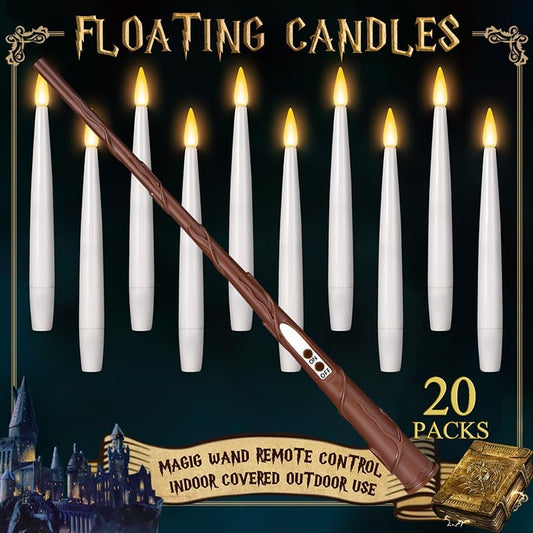 Mystic Glow Floating LED Candles Set 5